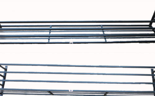 Wimborne wrought iron window boxes